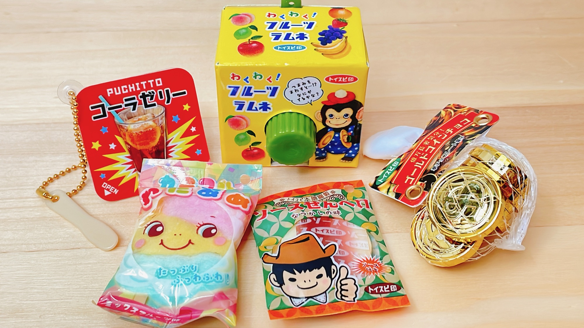 超リアル！ミニチュア駄菓子マスコット七