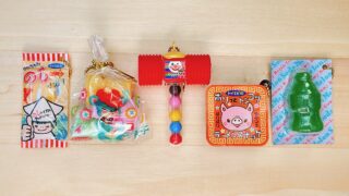 超リアル!ミニチュア駄菓子マスコット九