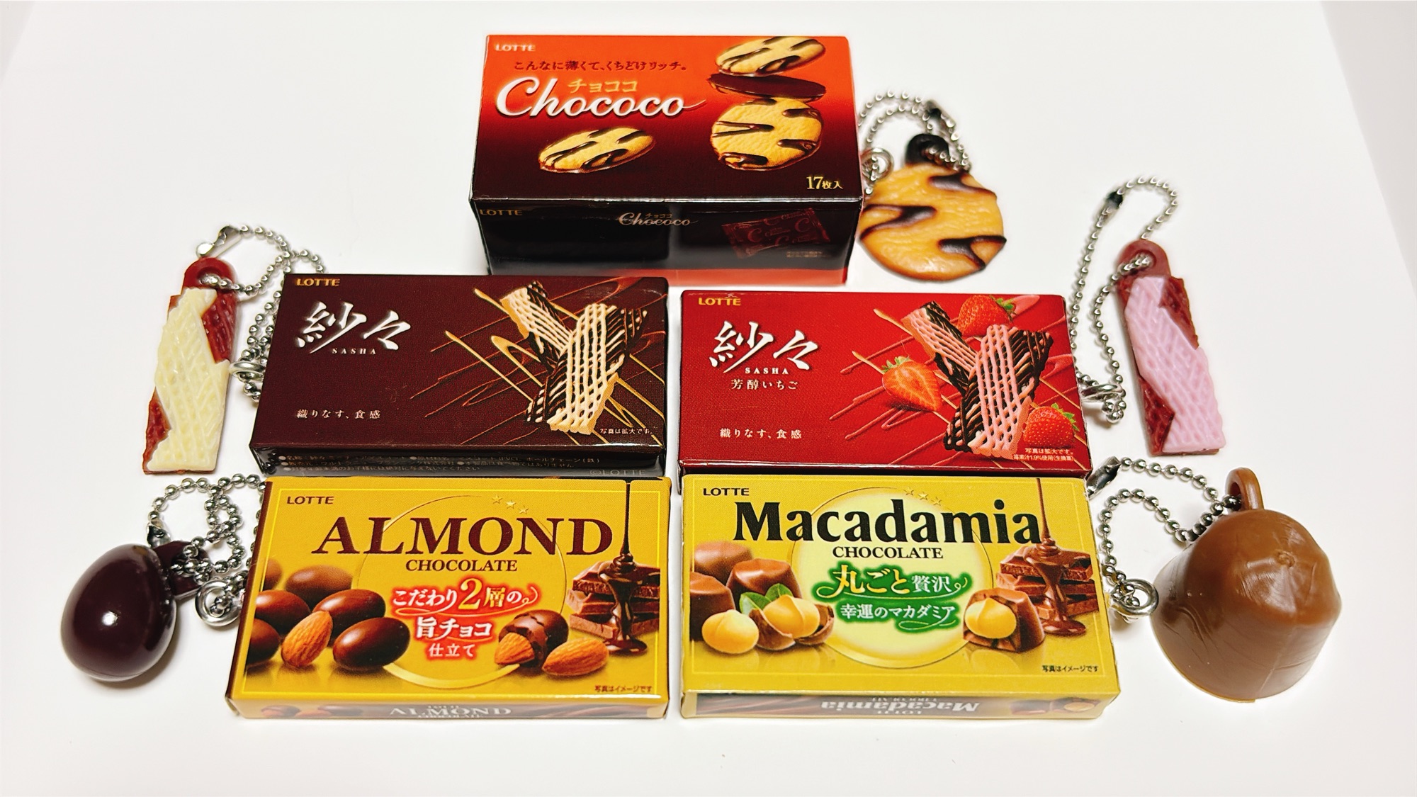 ロッテチョコレート ミニチュアマスコット