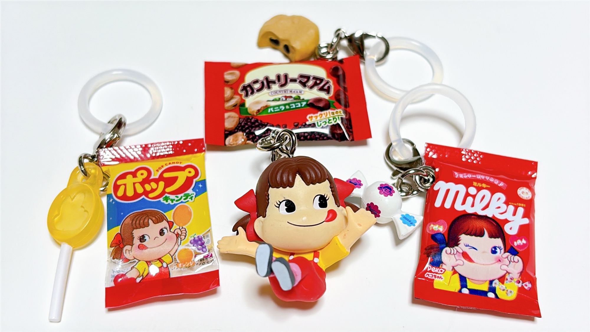 ペコちゃん お菓子のめじるしアクセサリー
