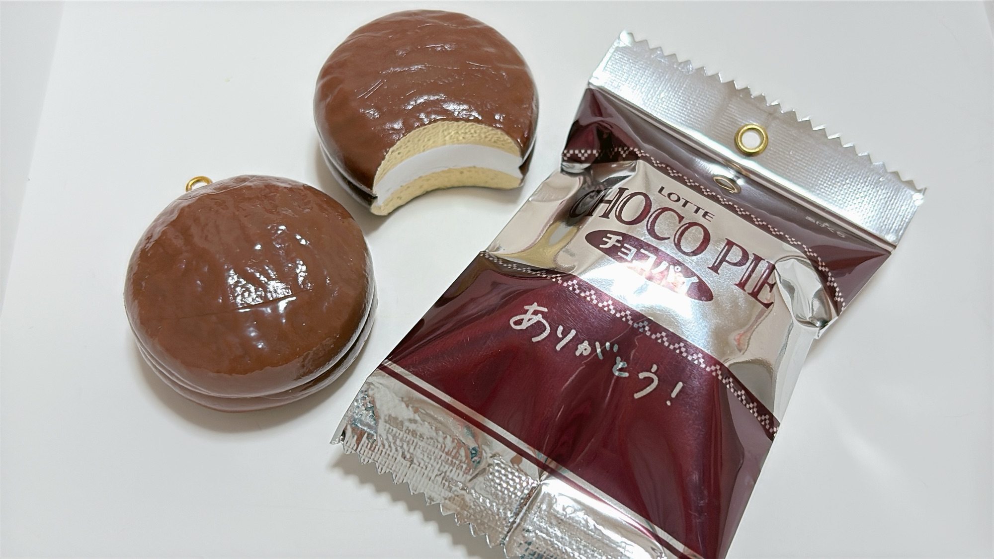 ロッテ チョコパイミニチュアキーホルダー