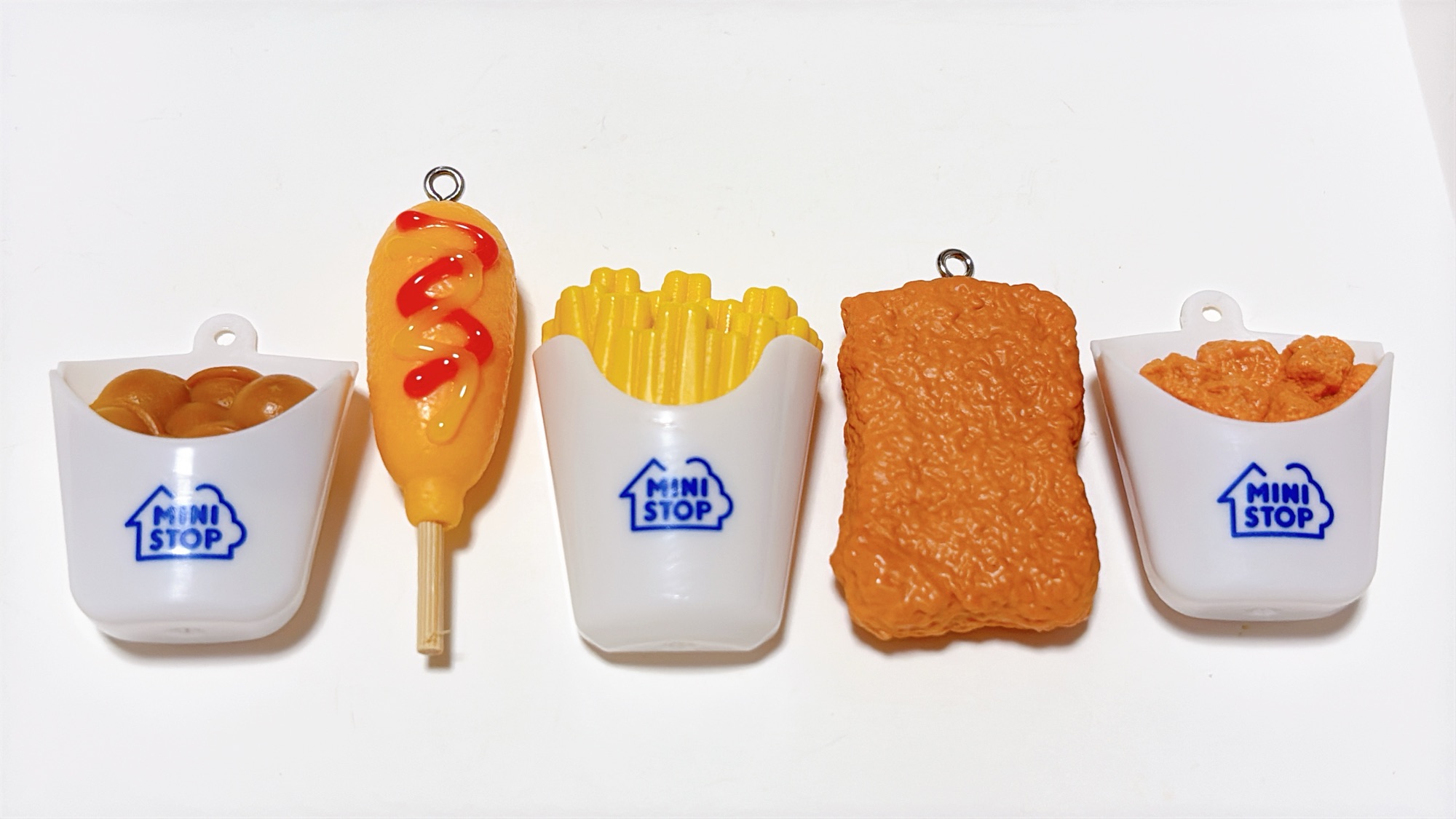 ミニストップホットスナックミニチュアマスコット