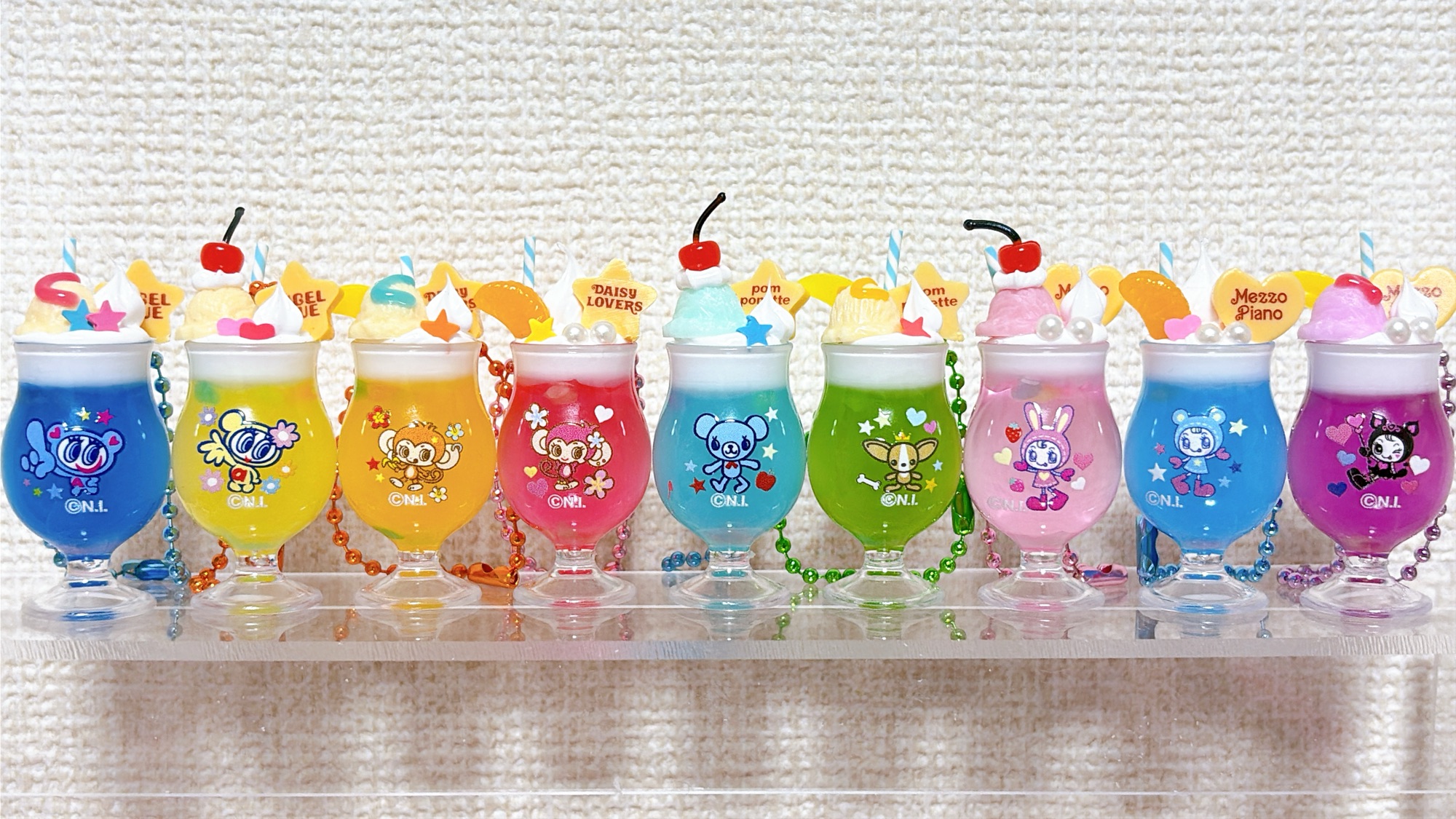 ナルミヤキャラクターズ クリームソーダマスコット