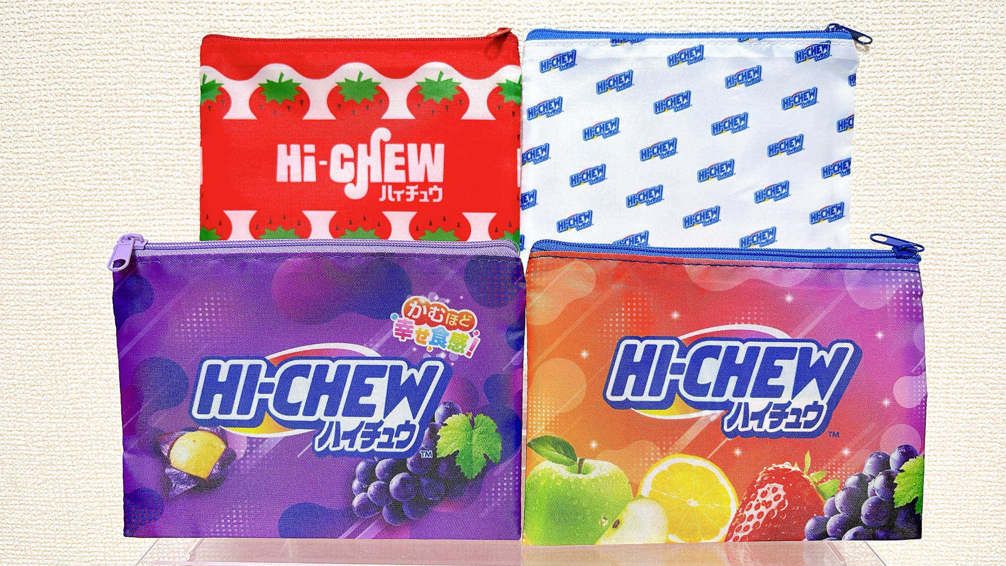 ハイチュウ オリジナルフラットポーチ