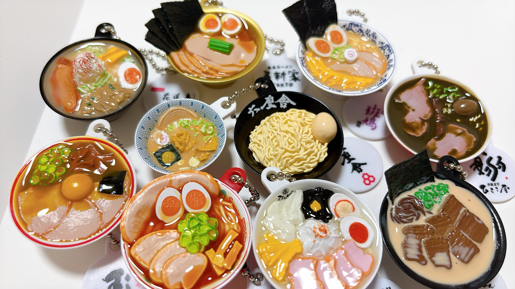 東京ラーメンストリート ミニチュアフィギュアチャームコレクション01